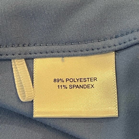 Peter Millar Golf Skort Blue White Striped Polyester SZ Small - Picture 7 of 8